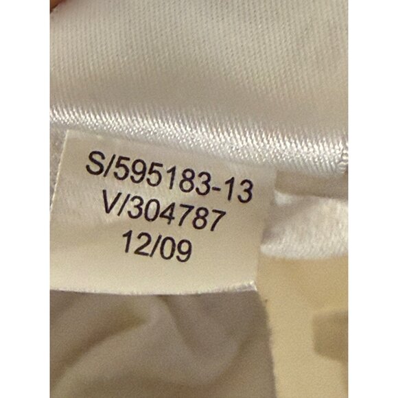 OLD NAVY Women 12 Regular White Perfect BootCut Khaki Chino Pants Cotton Stretch - Picture 12 of 13